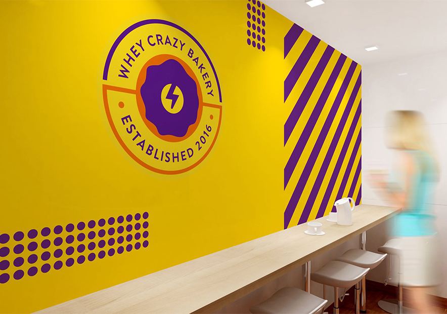 蛋白質(zhì)為基礎(chǔ)的Crazy-Bakery面包店品牌logo標志設(shè)計.jpg