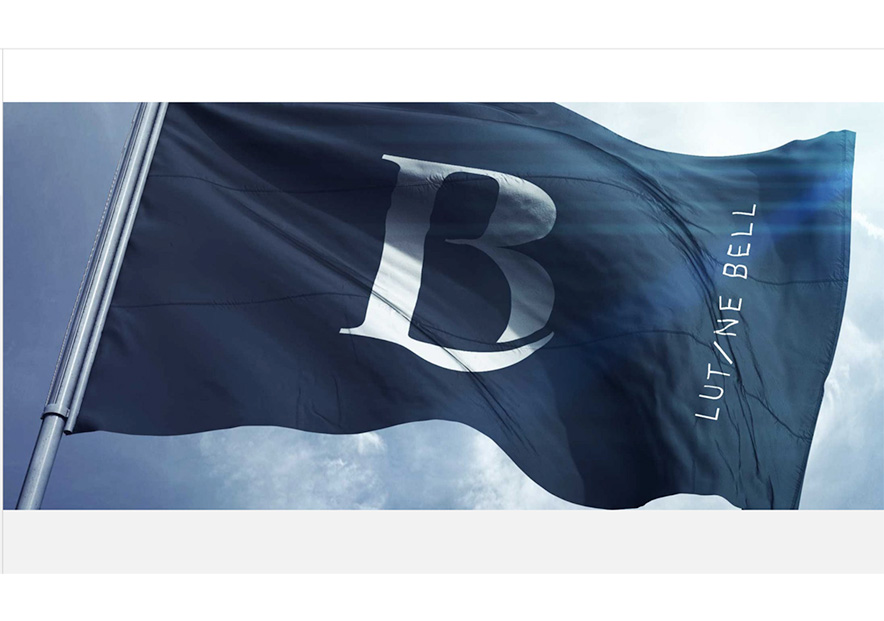 Bell獵頭咨詢公司標(biāo)志設(shè)計應(yīng)用在旗幟上.jpg
