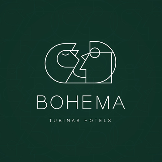 Nikas Geisleris 設(shè)計的 BOHEMA HOTEL 標(biāo)識.png